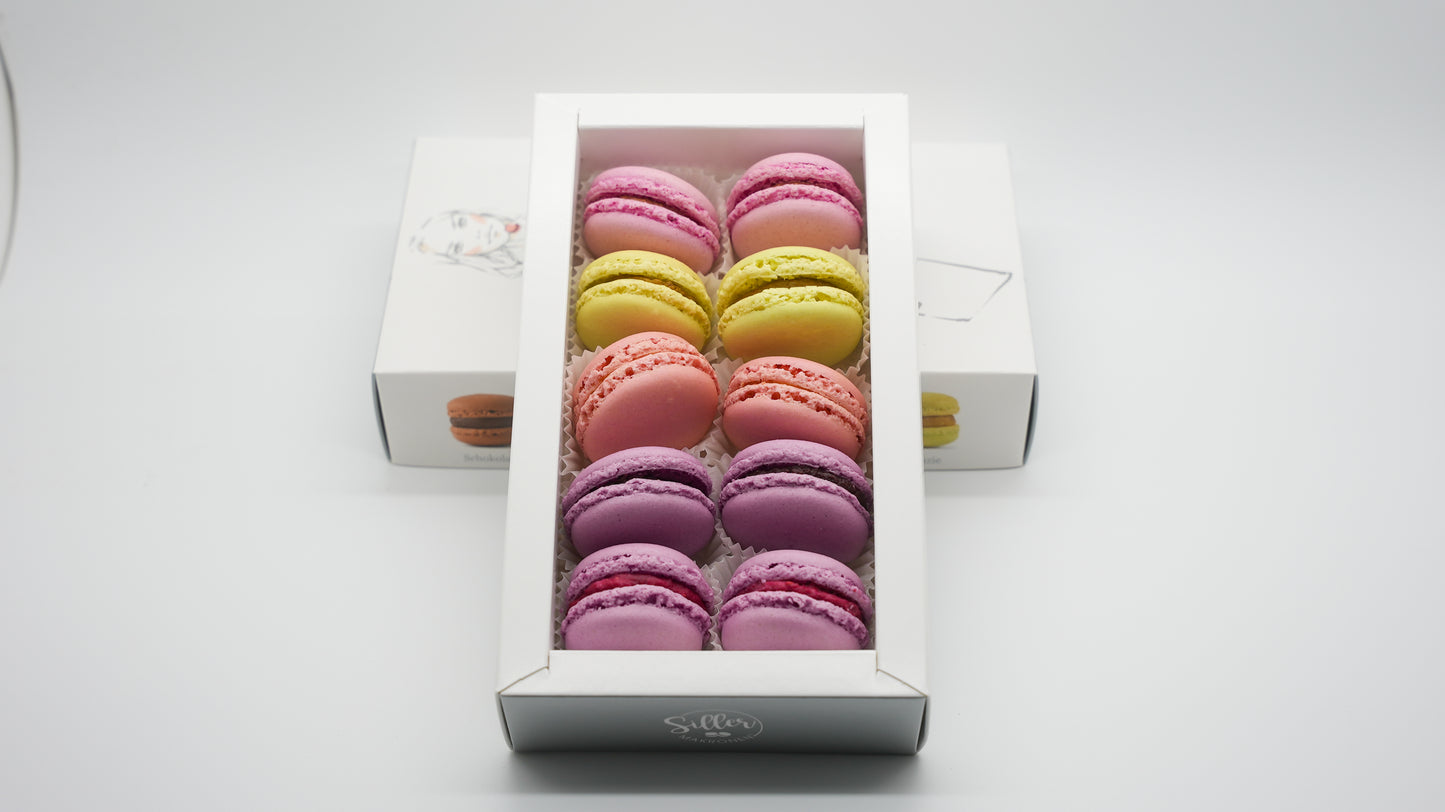 Macarons 10er Box – Saison Mix