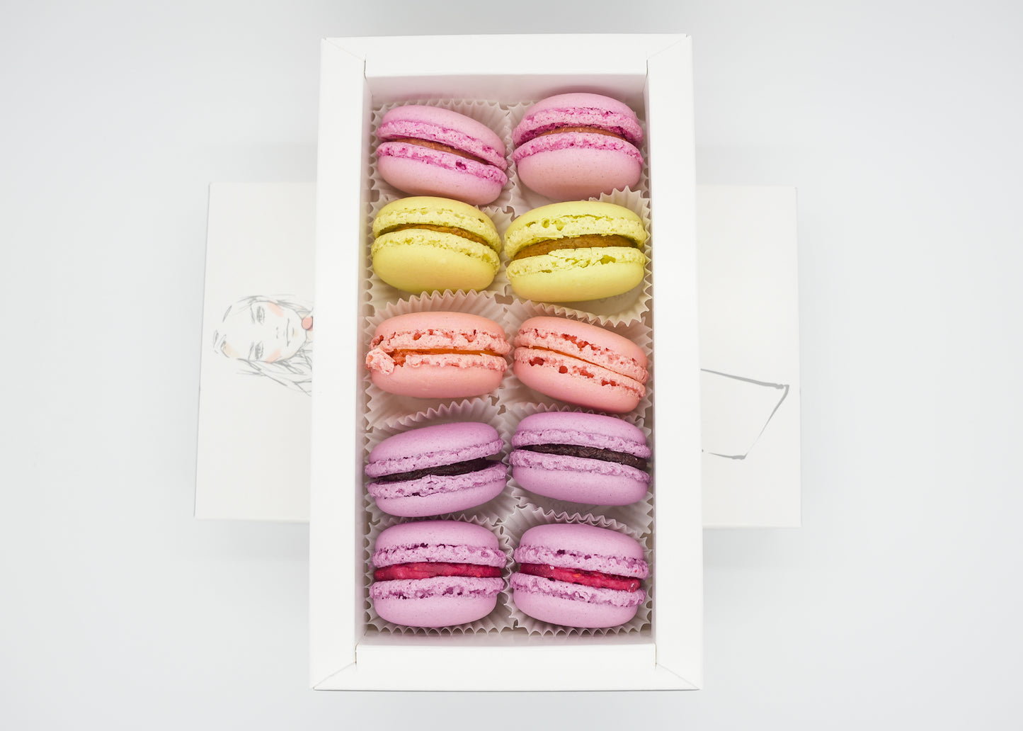 Macarons 10er Box – Saison Mix