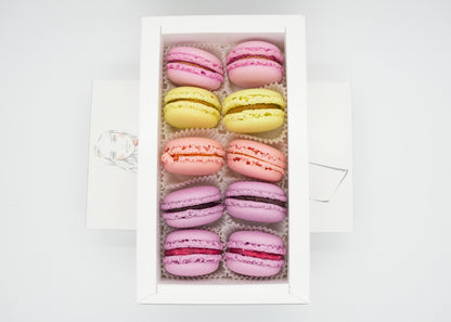 Macarons 10er Box – Saison Mix