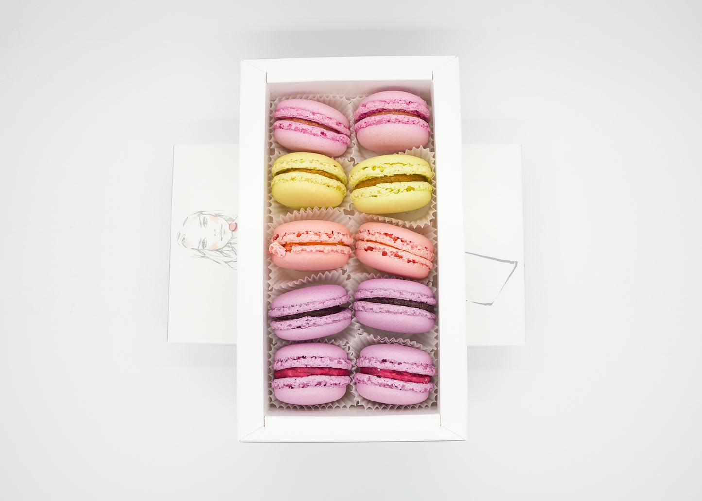 Macarons 10er Box – Saison Mix