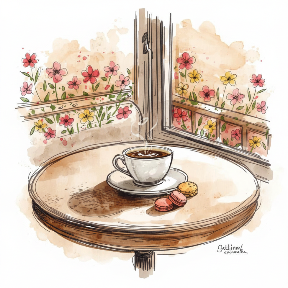 Coffee To Go mit Macarons – Sillermakronen Kaffeehaus Wien Liesing